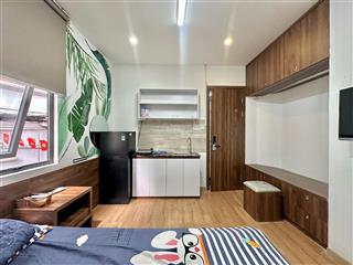 Cho thuê studio cửa sổ  ban cônh full tiện nghi cao cấp ngay chợ tân định  quận 1. giảm 500k/th