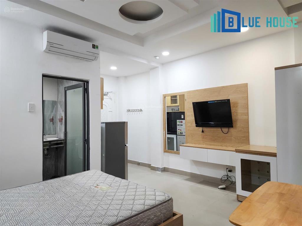 Chính chủ cho thuê 1pn + studio tách bếp full tiện nghi ngay cầu lê văn sỹ. giảm 500k/th