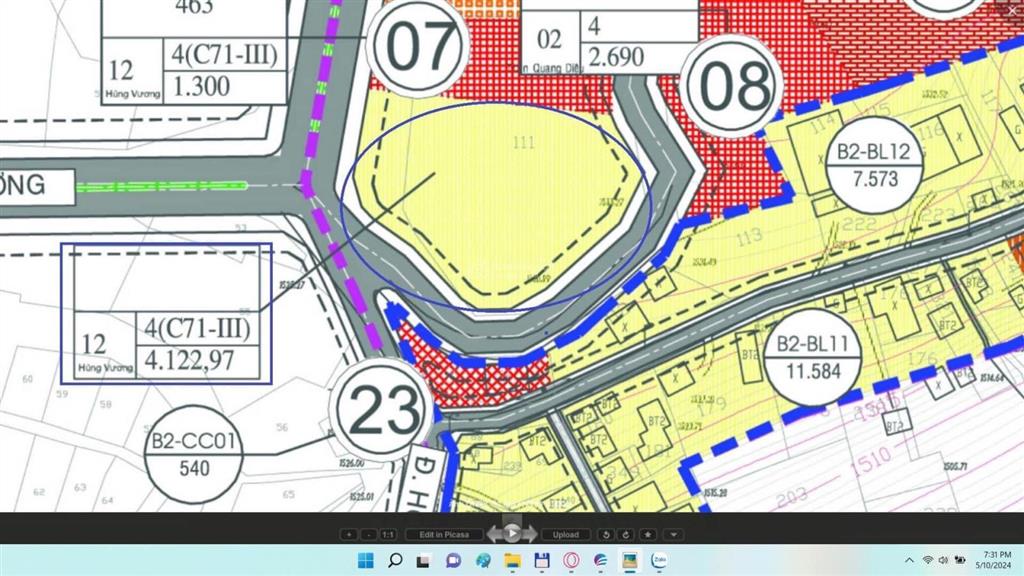 Bán lô đất vàng đẹp tại p10, đà lạt.  0839 339 *** (bảo)