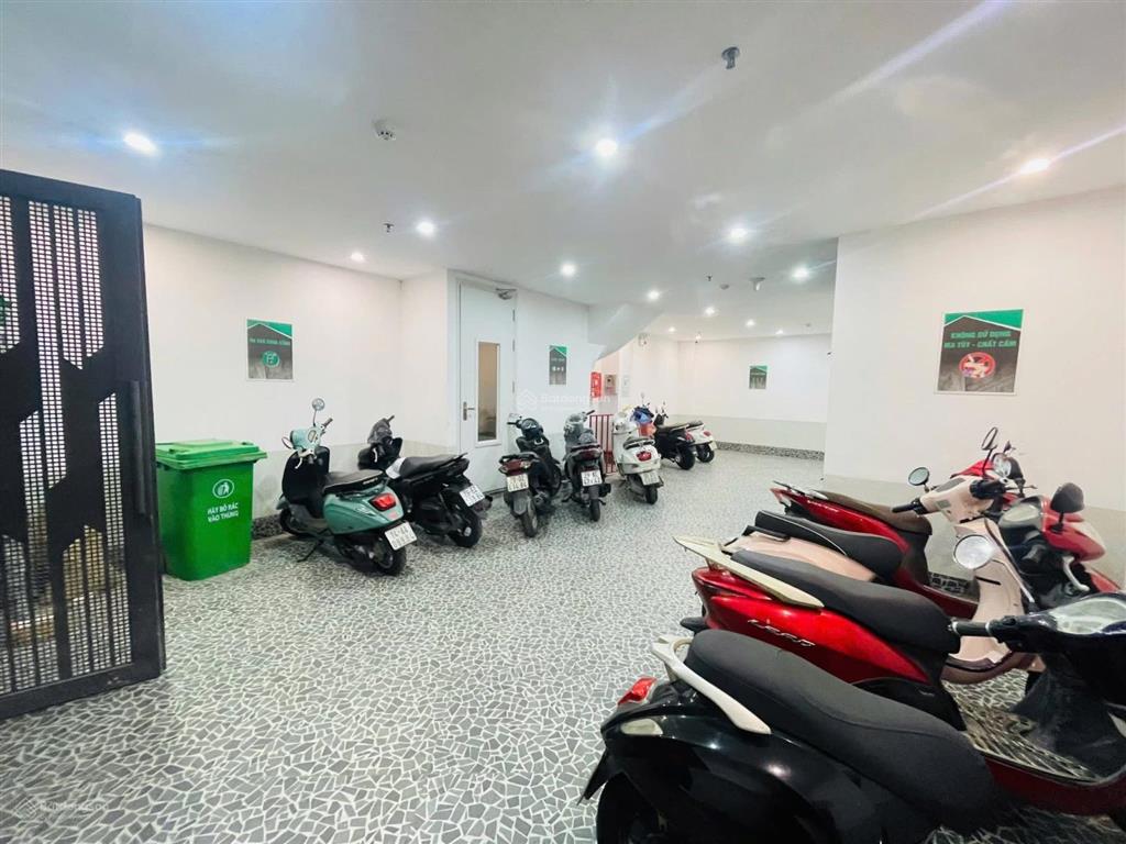 Trần cung 86m2 * 6 tầng mt 6m  21 tỷ cầu giấy 18 phòng dt 100 triệu, 10m ra ô tô tránh