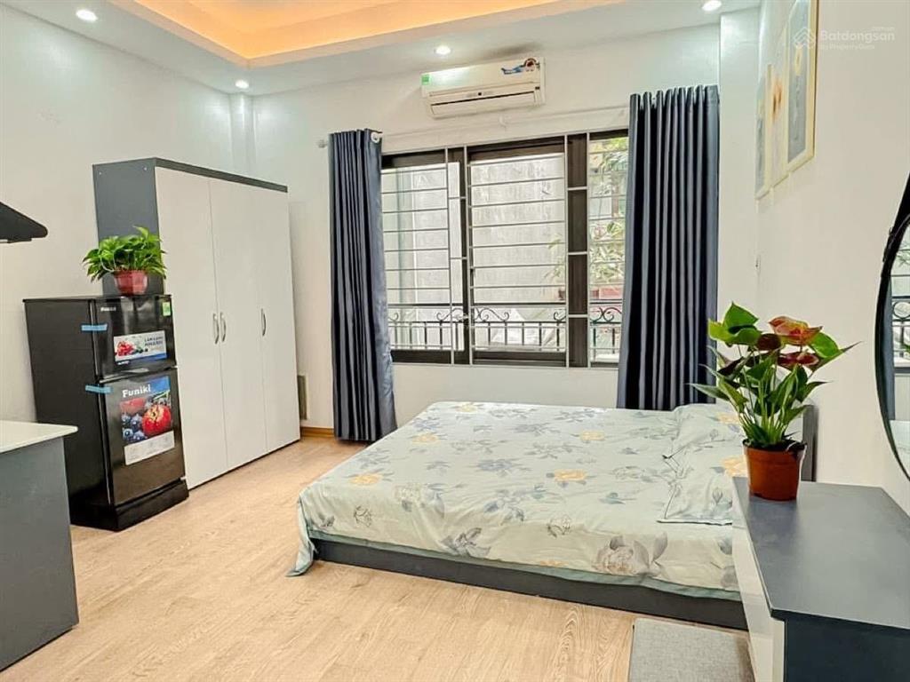 Hiếm! siêu phẩm chdv  9 pkk full nội thất  gần phố  sổ phân lô  50m2 * 5 tầng, dt 40  50tr/th