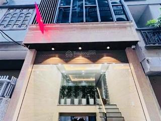 Toà vp  phân lô ô tô tránh  ngõ thông  kd vp  gần các tuyến đường lớn , 82m2 * 9 tầng , mt5m