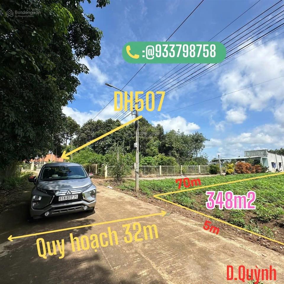 Cần bán lô đất tại tp hcm ngay dh507 giá 450 triệu sổ hồng riêng