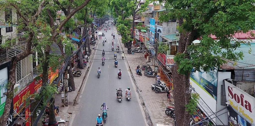 Bán nhà mặt phố đê la thành 73m 3 tầng, mt 5.4m 38.45 tỷ, qh ổn định odt, lô góc 3 mặt thoáng mtg