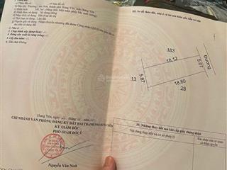 Khu phố kim đằng, lam sơn, tphy(sơn nam  hưng yên).
diện tích 107m2 nở hậu, mặt 5,07m, hậu 5,87m