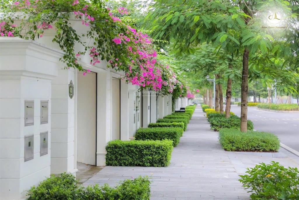 Bán gấp liền kề 80m có hầm tại an lạc green symphony giá 20,x tỷ bao thuế phí