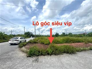Bán lô góc ngã tư lõi kcn, giãn dân phan sào nam, phù cừ, hưng yên, chỉ 1.85 tỷ, 86,5m2.