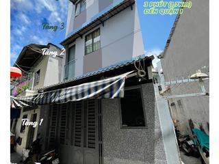 Chỉ 2,9 tỷ nhà 4 tầng 5,1x6,2m căn góc 2 mặt hẻm 3m đoàn văn bơ quận 4