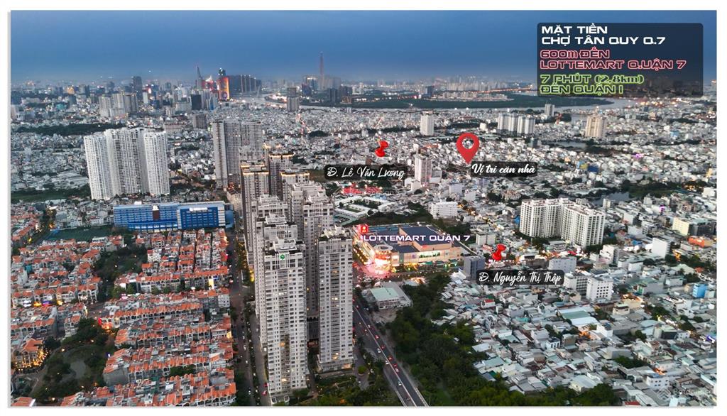 Mặt tiền chợ tân quy, q7, nhà mới 2 tầng, 4x15m (58m2), chỉ 7,1 tỷ