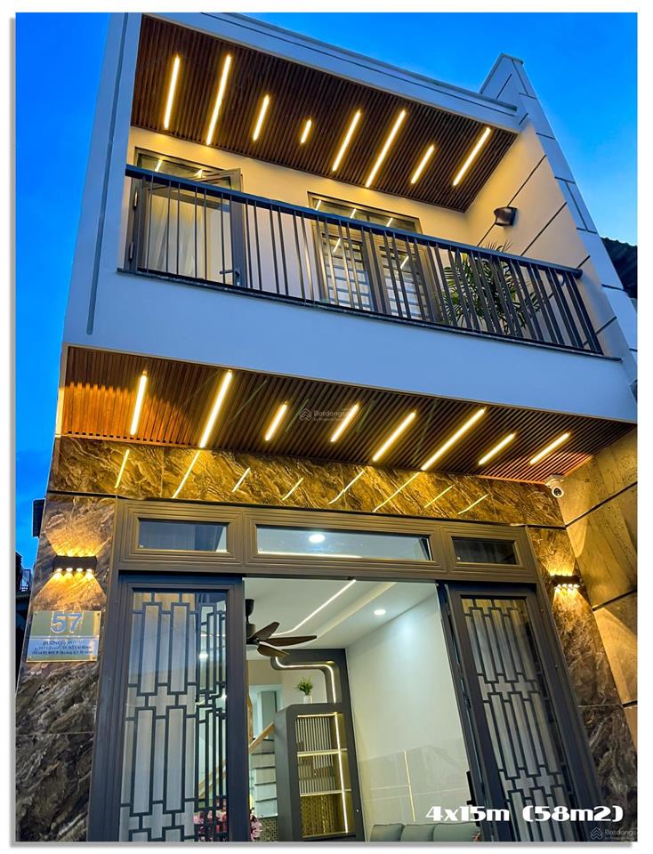 Mặt tiền chợ tân quy, q7, nhà mới 2 tầng, 4x15m (58m2), chỉ 7,1 tỷ