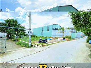 Đất xây biệt thự 12x22m, 2 mt tl31, gần sông sài gòn quận 12