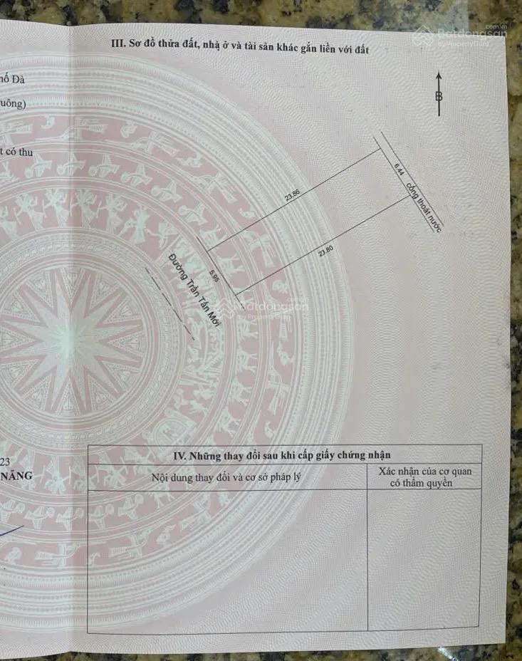 Bán đất đường trần tấn mới vị trí đẹp giá tốt