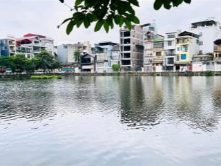 Nhà đẹp y hình, lô góc, mặt hồ bồ đề, long biên. 100m2, 7 tầng thang máy, full nội thất, giá tốt
