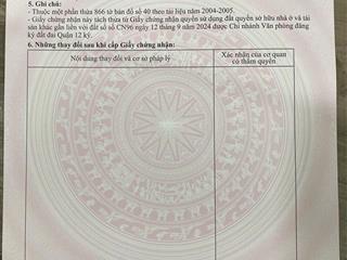 1 nền duy nhất. hệ số 3.5 lần. tx22. dt 4 x 20m2. giá 4.5 tỷ