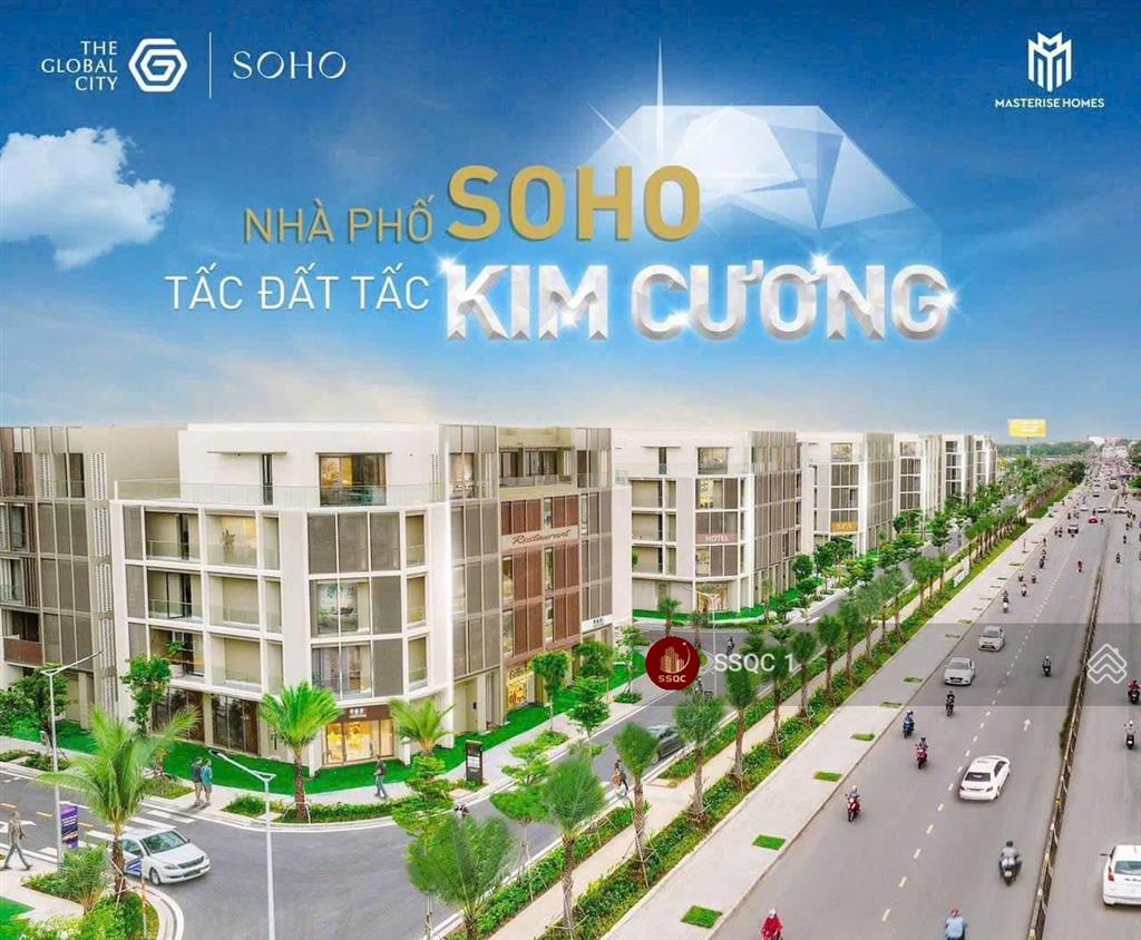 Tin thật 100%  nhà phố soho the global city  ưu đãi cực khủng  tiềm năng đầu tư vô hạn