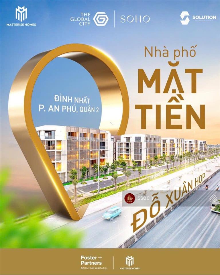 Tin thật 100%  nhà phố soho the global city  ưu đãi cực khủng  tiềm năng đầu tư vô hạn