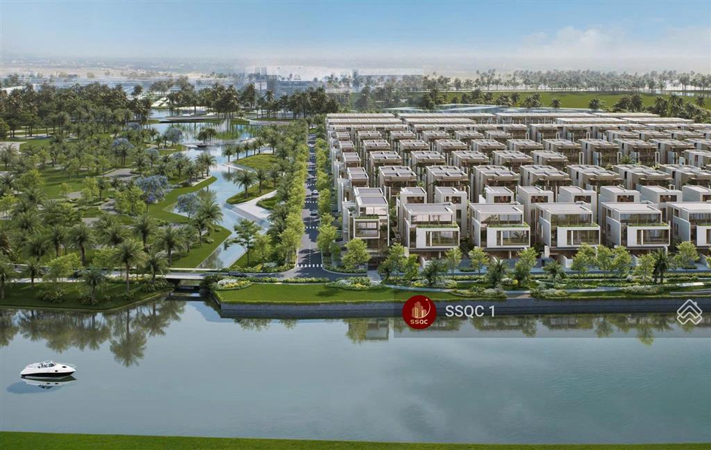 Gía thật 100%  thanh toán từ 20% nhận nhà phố soho liền tay, vị trí độc bản tại the global city