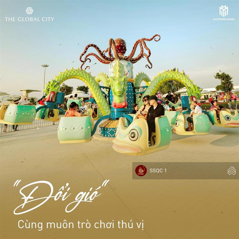 Gía thật 100%  thanh toán từ 20% nhận nhà phố soho liền tay, vị trí độc bản tại the global city