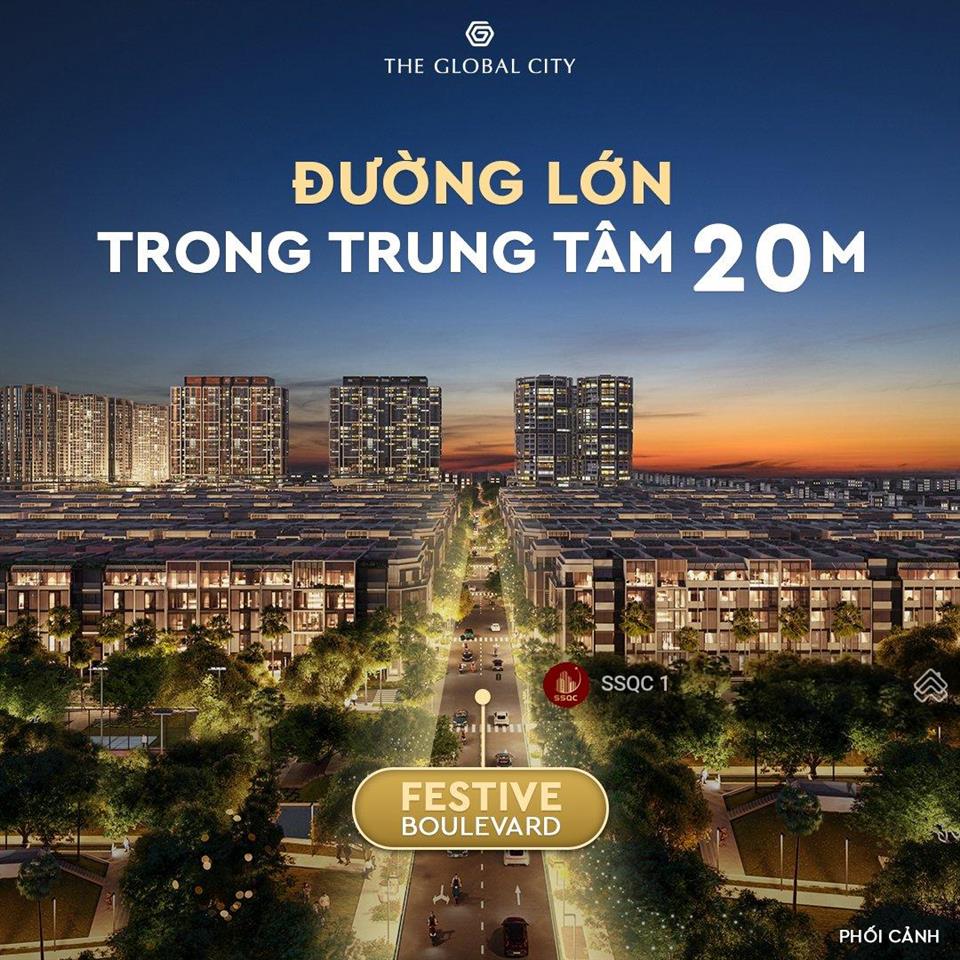  ngay  nhà phố soho the global city, view đẹp tuyệt mỹ  ưu đãi vô hạn