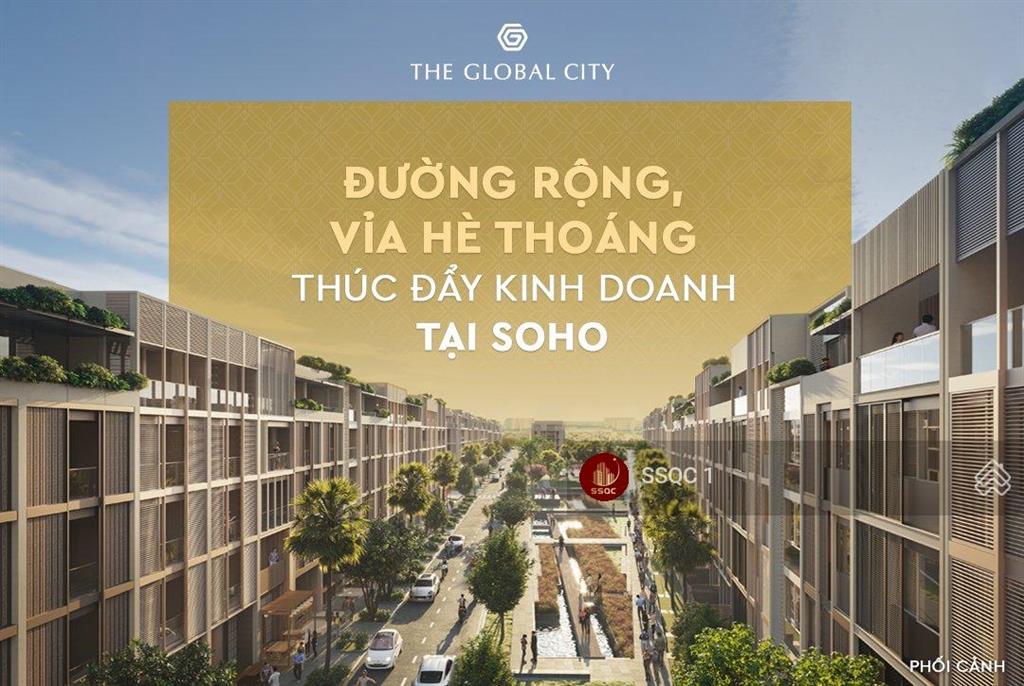  ngay  nhà phố soho the global city, view đẹp tuyệt mỹ  ưu đãi vô hạn