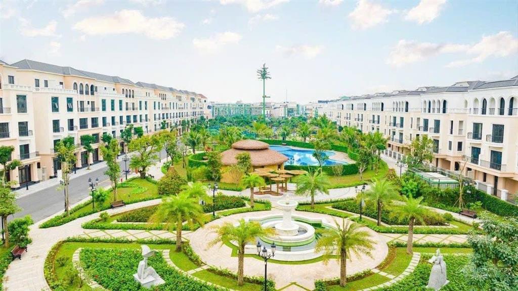 Bán gấp biệt thự tứ lập cọ xanh 120m2, cạnh công viên bể bơi, trường học, sổ đỏ lâu dài