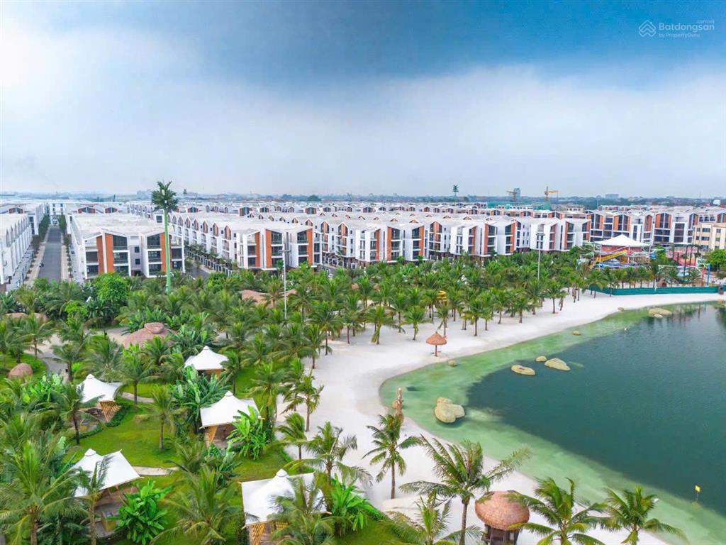 Bán liền kề 85 m2 phố biển, cạnh biển hồ, trường học, chung cư, sông venice, sổ lâu dài