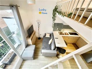 Cho thuê duplex ban công full tiện nghi gần ga metro  chỉ tính phí điện