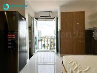 Studio ban công ~ máy giặt riêng gần mega, metro và thuận tiện đi đến sala