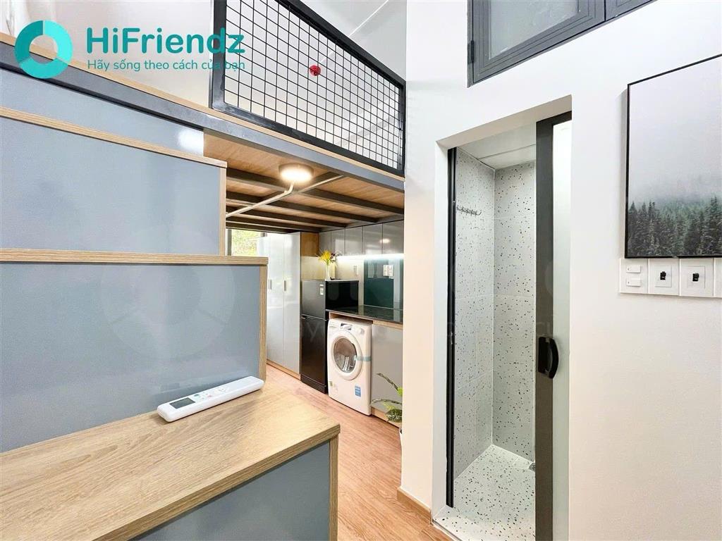 Căn hộ duplex gác cao  rộng thoáng full nội thất cao cấp ngay trung tâm bình thạnh