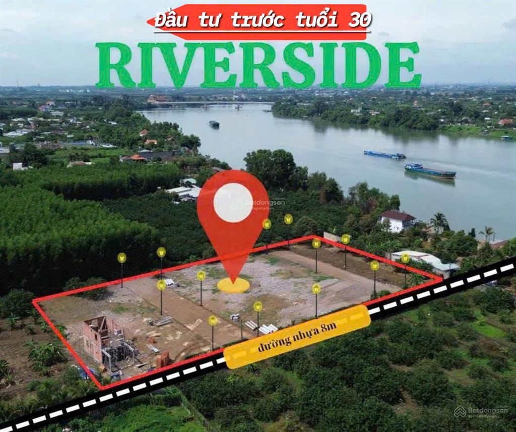 Đất gần đường huỳnh văn nghệ, sổ riêng thổ cư, 100m2, đường nhựa 7m, 1 tỷ 1 gần sông đồng nai