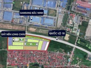 Bán lô đất 90m2 sẵn sổ đỏ, đối diện kcn samsung, view thoáng, tiện ích đầy đủ, đầu tư tiềm năng