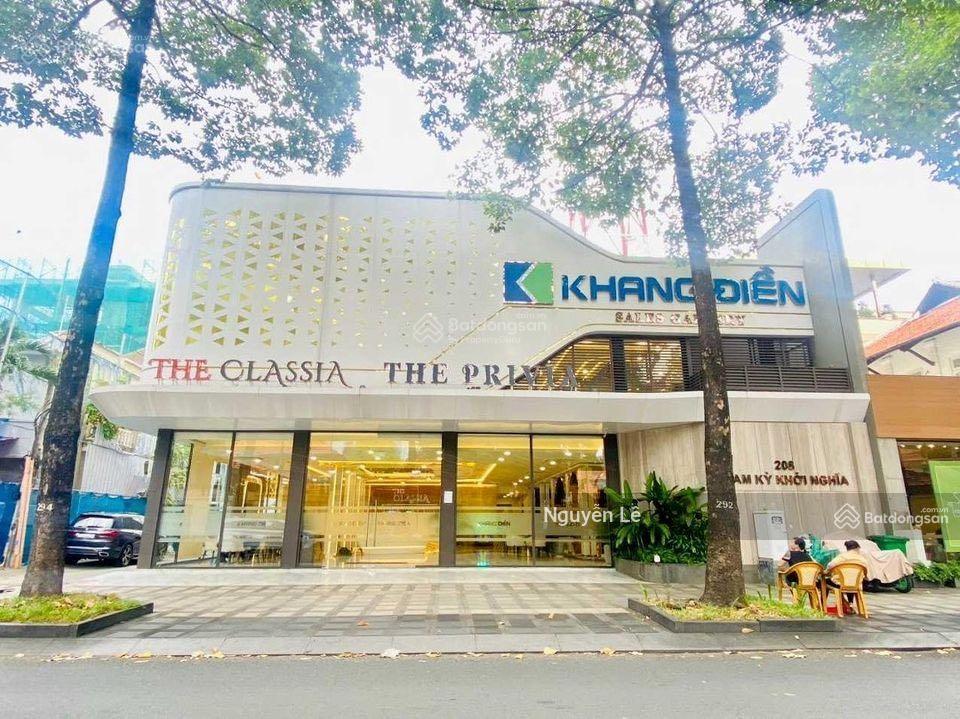 Cần cho thuê góc 2 mặt tiền ngang 20m nam kỳ khởi nghĩa, quận 3 500m² giá 168 triệu/tháng