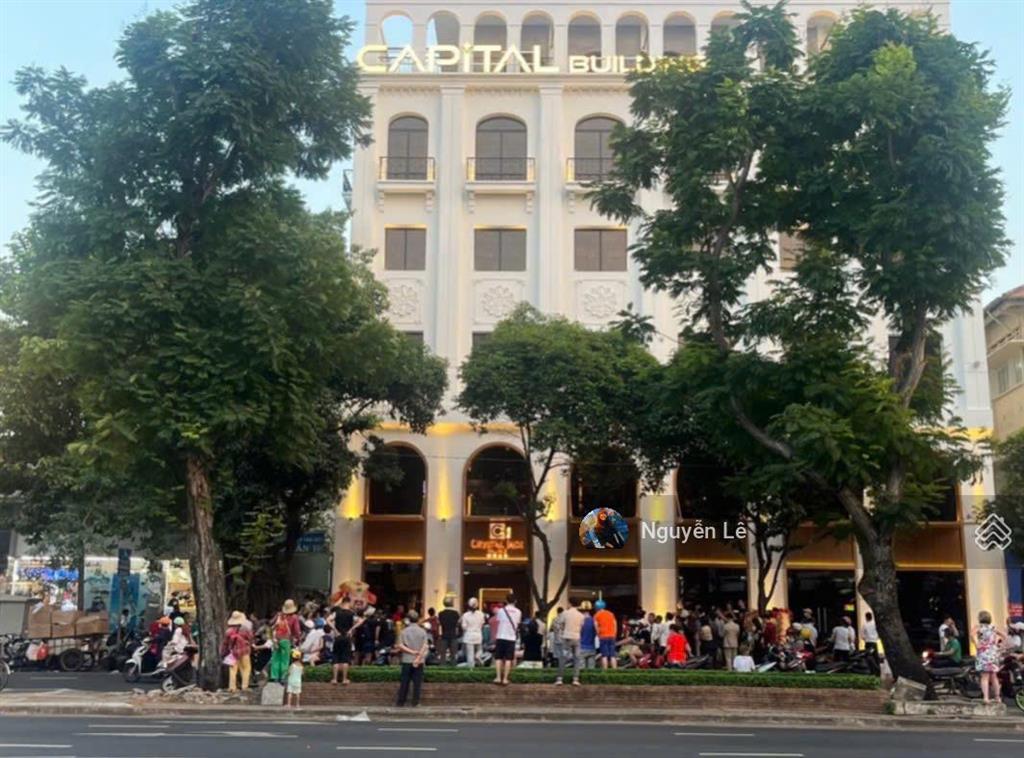 Cho thuê mặt tiền toà nhà capital số 123 lê lợi phường bến thành quận 1 500m2 giá 320trieu