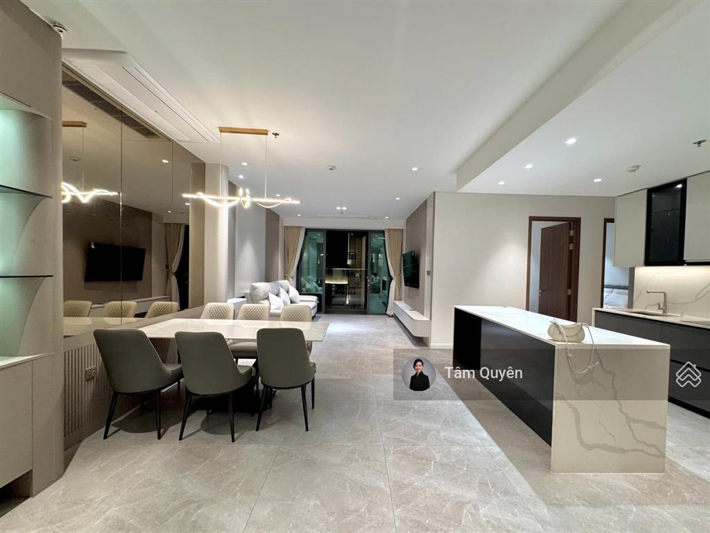 The crest metropole bán căn 3pn đầu hồi view sông cầu bason  sẵn hợp đồng thuê giá cao