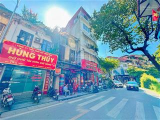 Mặt phố hà trung, hoàn kiếm ô tô dừng đỗ, kinh doanh vàng bạc dt 106.3m, 2 tầng, mt 4.3m gia 89,8tỷ