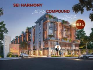 Sei harmony  nhà phố bình tân liề kề đại lộ võ văn kiệt  52,2m2 [4mx13.05m]  5 tầng  6,8 tỷ