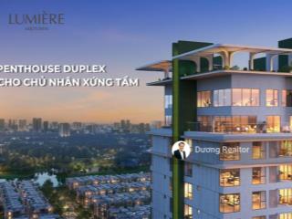 Penthouse duplex lumiere midtown chính thức nhận booking  khan hiếm độc bản  tầm view triệu đô