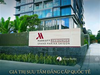Sở hữu căn hộ marriott, phường sài gòn, quận 1  thanh toán nhẹ nhàng đến 2028  sổ hồng trao tay