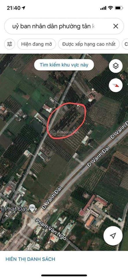 Bán đất nông nghiệp 4500m2, phường tân khánh, long an