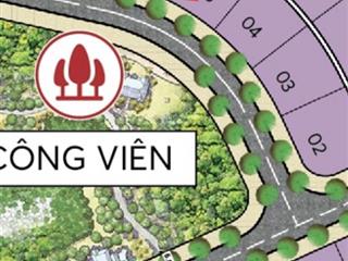 Bán lô biệt thự nở hậu 359m2 phú mỹ an đường vùng trung 1 view công viên cực đẹp