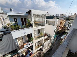 Gấp, nhà 5 tầng btct, hxh thích quảng đức, phường 5, phú nhuận, 40 m2, 3,5m, nở hậu 5,5m x 10m