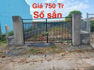 Nhà tôi cần bán gấp đất 6,5x33m giá 750tr trần văn chẩm, tân thông hội, củ chi