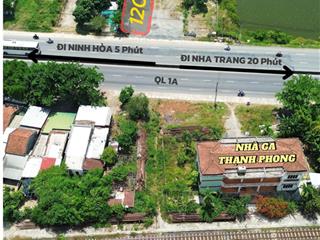 Mặt tiền ql 1a phường nam ninh hòa