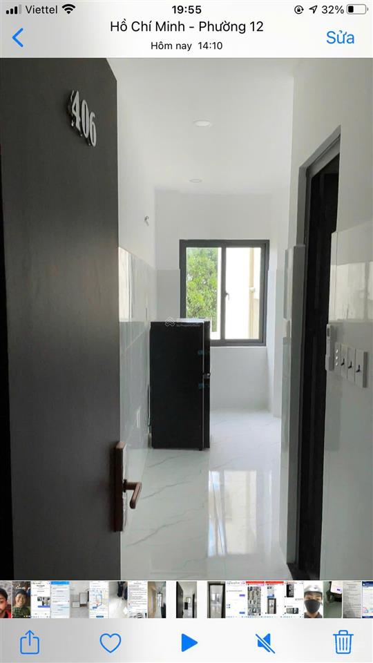 Chdv 140m2, đường nhựa 10m, hầm + 5 tầng, 28 phòng full nội thất, hợp đồng thuê 140tr/tháng