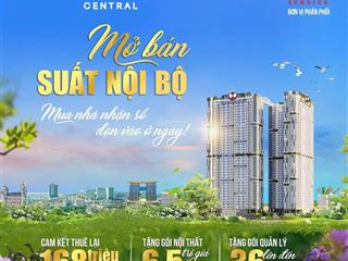 Săn hàng nội bộ "hot" của cđt căn 2pn view hồ bơi happy one central ck 6.5% và quà tặng 168 triệu