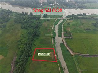 Bán đất cây lâu năm cạnh sông sài gòn thoáng mát xây dựng đc, giá rẻ dưới 1tr/m2