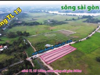 Bán đất mt đường nhựa ngang 85m, gần sông sài gòn thoáng mát