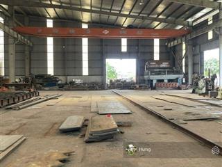 Cho thuê xưởng cơ khí kcn tân phú trung, có sẵn cẩu trục pccc nghiệm thu