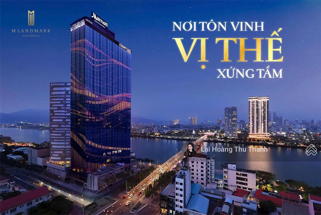 Căn 1pn m landmark ngay cầu sông hàn đà nẵng, giá cđt vào ở ngay super vip