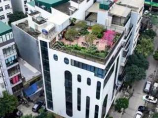 Bán tòa nhà văn phòng thông minh phố dịch vọng hậu  190m2  8 tầng  3 mặt tiền  chỉ 150 tỷ